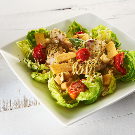 Caesar salade pick-nick style