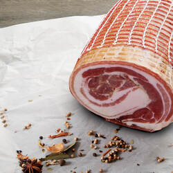 Doseerzouten onder Vacuüm Pancetta