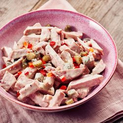 Grillworst salade