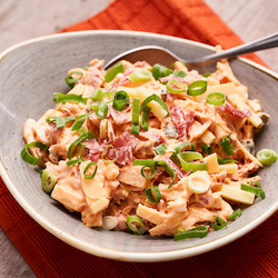 Salade de fromage et salami