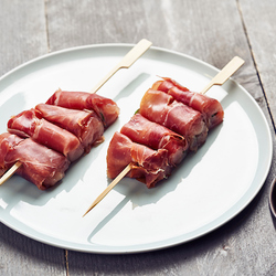 Brochette de poulet involtini