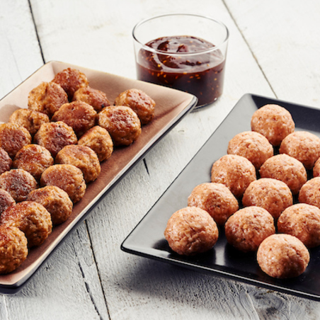 Boulettes de poulet style oriental