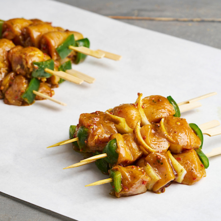 Brochettes de poulet