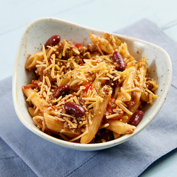 Penne chili con carne