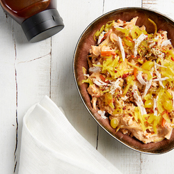 salade pulled chicken