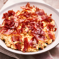 Salade jambon cru