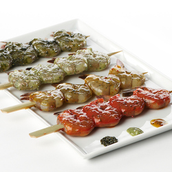 Scampi brochette
