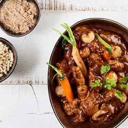 Daube de chevreuil au pain d'épices