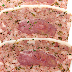 Terrine van varkenswangen