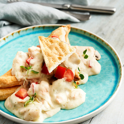 Vol au vent van vis
