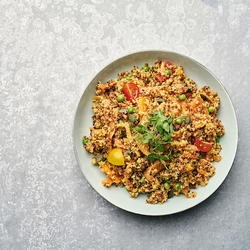 Indische currysalade