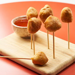 Sucettes de beignets de poulet
