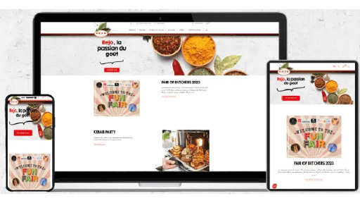 Nouveau site web Rejospices